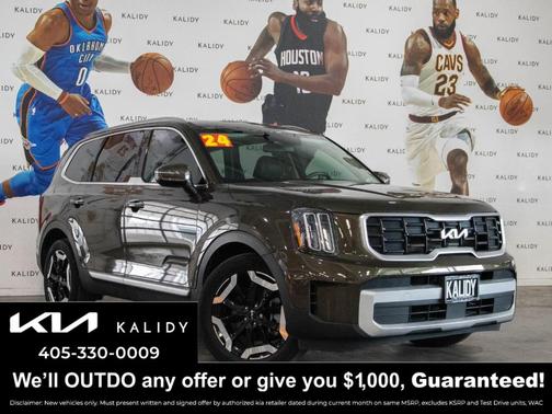 Dark Moss 2024 Kia Telluride S