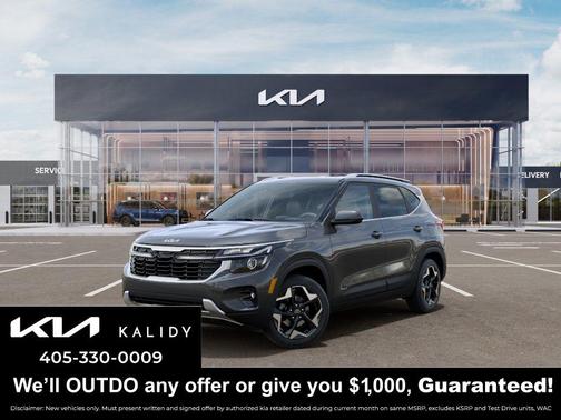 Gray 2026 Kia Seltos EX