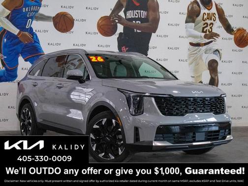 Wolf Gray 2026 Kia Sorento EX