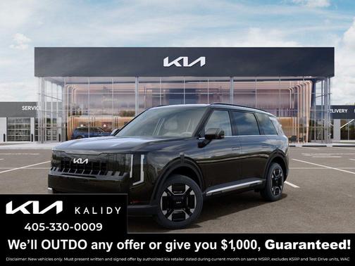 Ebony Black 2027 Kia Telluride EX