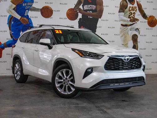 Blizzard Pearl 2021 Toyota Highlander Limited