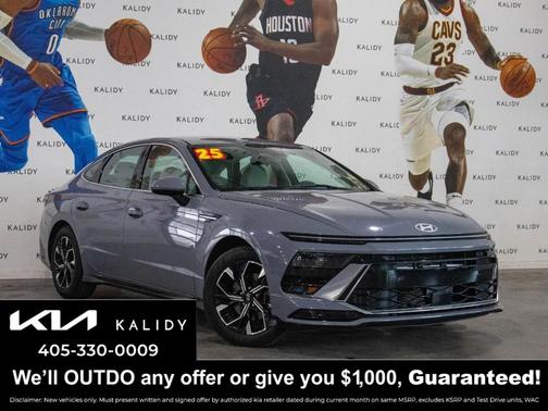 Blue 2025 Hyundai SONATA SEL