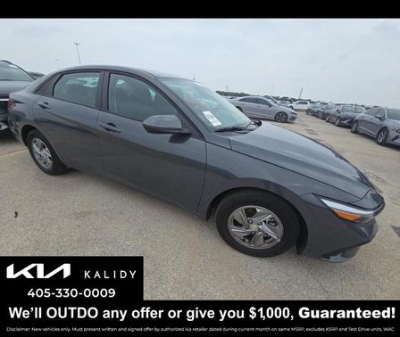 Gray 2025 Hyundai ELANTRA SE