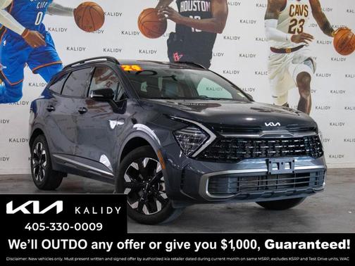 Gravity Gray 2024 Kia Sportage X-Line