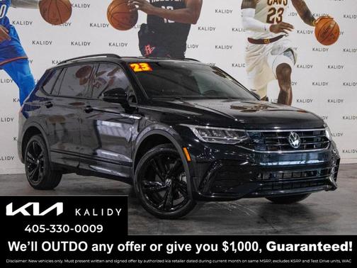 2023 Volkswagen Tiguan 2.0T SE R-Line Black