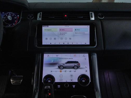 Santorini Black 2021 Land Rover Range Rover Sport HST