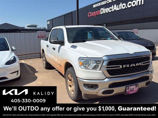 Bright White Clearcoat 2023 RAM 1500 Big Horn