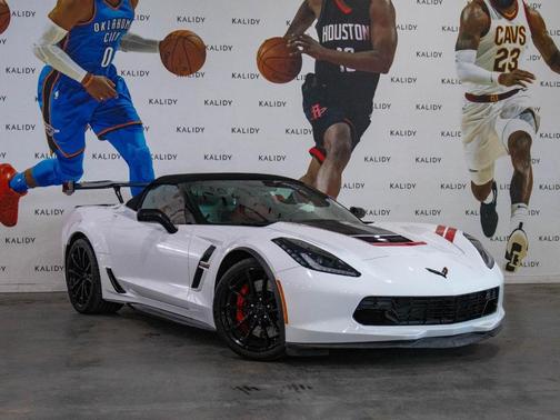 Arctic White 2019 Chevrolet Corvette Grand Sport