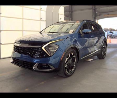 Sapphire Blue 2023 Kia Sportage SX-Prestige