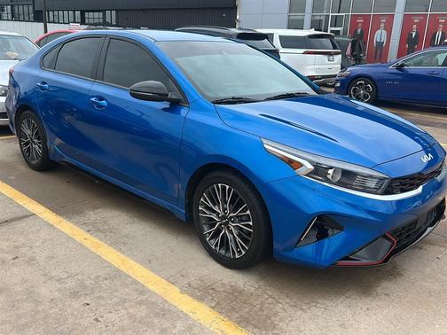 Blue 2024 Kia Forte GT-Line