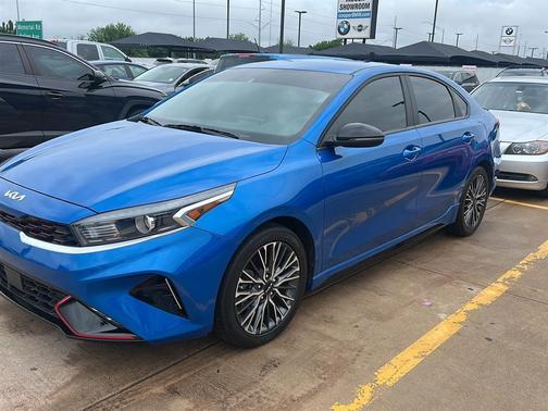 Blue 2024 Kia Forte GT-Line
