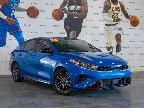 Blue 2024 Kia Forte GT-Line