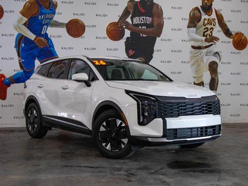 Snow White Pearl 2026 Kia Sportage Hybrid LX