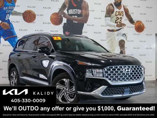 Twilight Black 2023 Hyundai SANTA FE SEL
