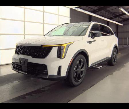 Snow White Pearl 2026 Kia Sorento Hybrid X-LINE SX PRESTIGE