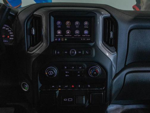 Glacier Blue Metallic 2022 Chevrolet Silverado 1500 Custom Trail Boss