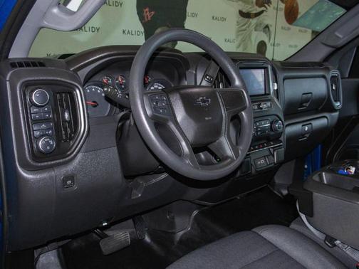 Glacier Blue Metallic 2022 Chevrolet Silverado 1500 Custom Trail Boss
