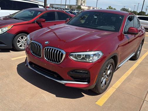 Flamenco Red Metallic 2021 BMW X4 xDrive30i