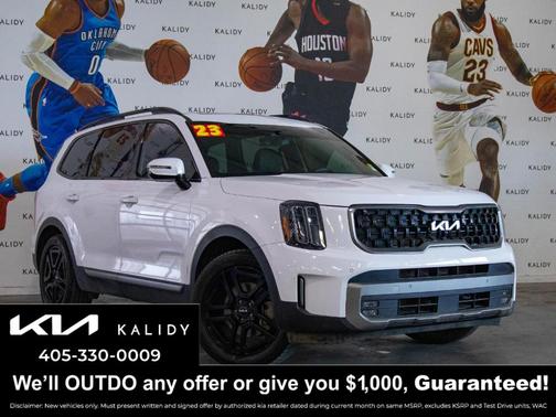 Glacial White Pearl 2023 Kia Telluride SX