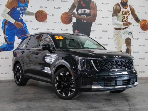 Ebony Black 2026 Kia Sorento SX