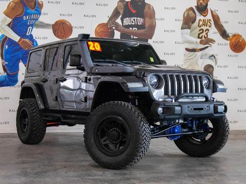 Granite Crystal Clearcoat Metallic 2020 Jeep Wrangler Unlimited Rubicon