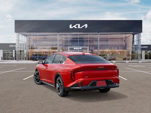 Currant Red 2025 Kia K4 GT-Line