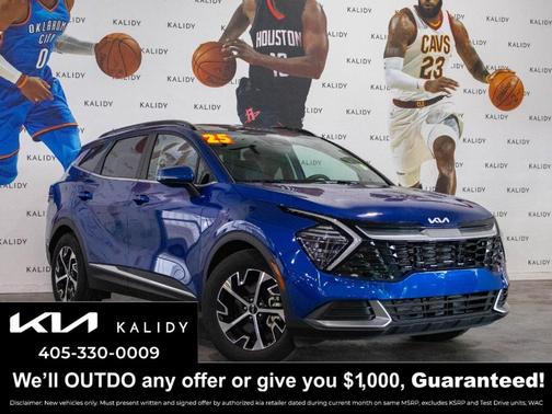 Sapphire Blue 2025 Kia Sportage EX