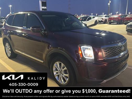 Sangria Red 2021 Kia Telluride LX