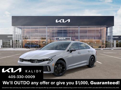 Gray 2026 Kia K5 GT-Line