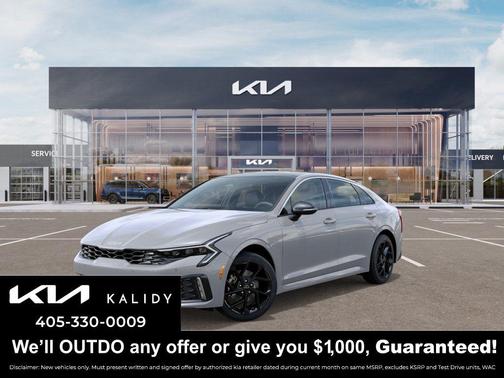 Gray 2026 Kia K5 GT-Line