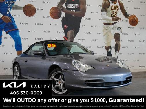 Silver 2003 Porsche 911 Carrera Cabriolet