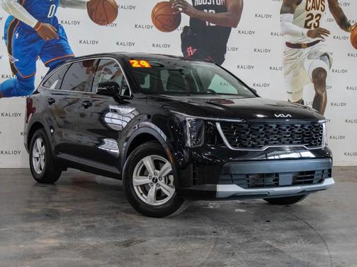 Ebony Black 2024 Kia Sorento LX