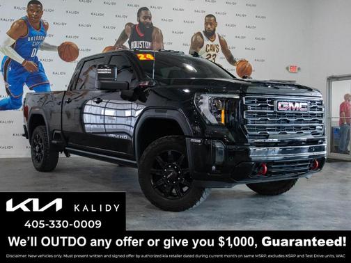 Onyx Black 2024 GMC Sierra 2500 AT4
