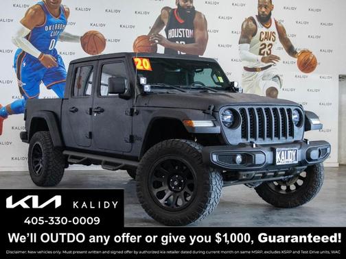 Black Clearcoat 2020 Jeep Gladiator Rubicon