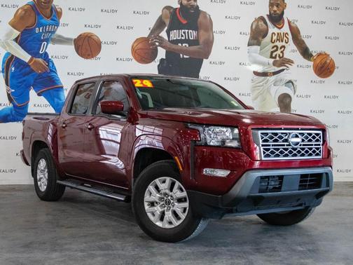 Cardinal Red Metallic 2024 Nissan Frontier SV
