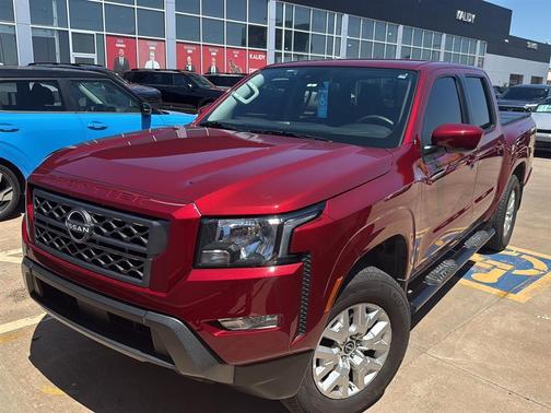 Cardinal Red Metallic 2024 Nissan Frontier SV