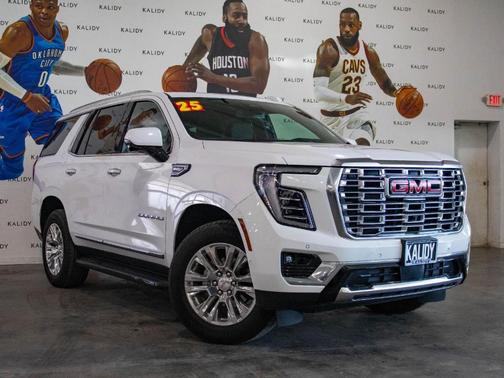 Summit White 2025 GMC Yukon Denali