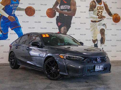 Meteorite Gray Metallic 2025 Honda Civic Sport