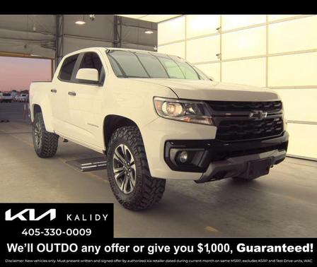 Summit White 2022 Chevrolet Colorado Z71