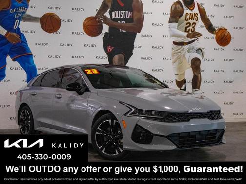 Wolf Gray 2023 Kia K5 GT-Line