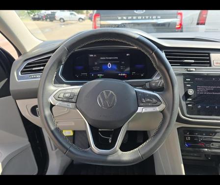 Atlantic Blue 2022 Volkswagen Tiguan 2.0T SE