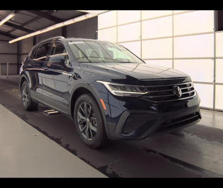 Atlantic Blue 2022 Volkswagen Tiguan 2.0T SE