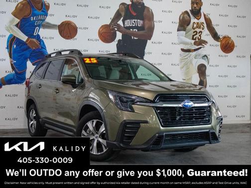 Autumn Green Metallic 2025 Subaru Ascent Premium