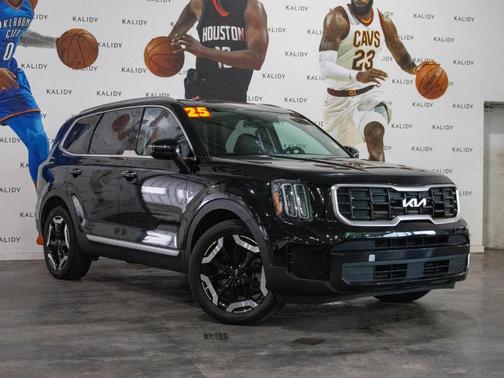 Ebony Black 2025 Kia Telluride S