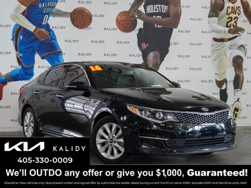 Ebony Black 2016 Kia Optima EX