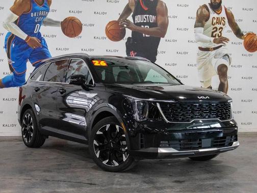 Ebony Black 2026 Kia Sorento EX