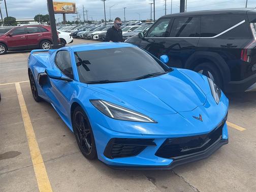 Rapid Blue 2024 Chevrolet Corvette Stingray w/3LT