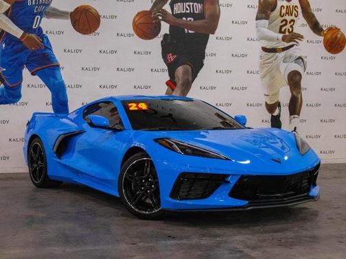 Rapid Blue 2024 Chevrolet Corvette Stingray w/3LT