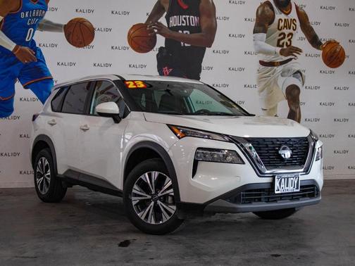White 2023 Nissan Rogue SV