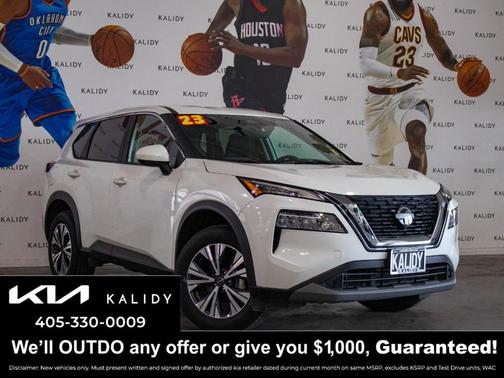 White 2023 Nissan Rogue SV